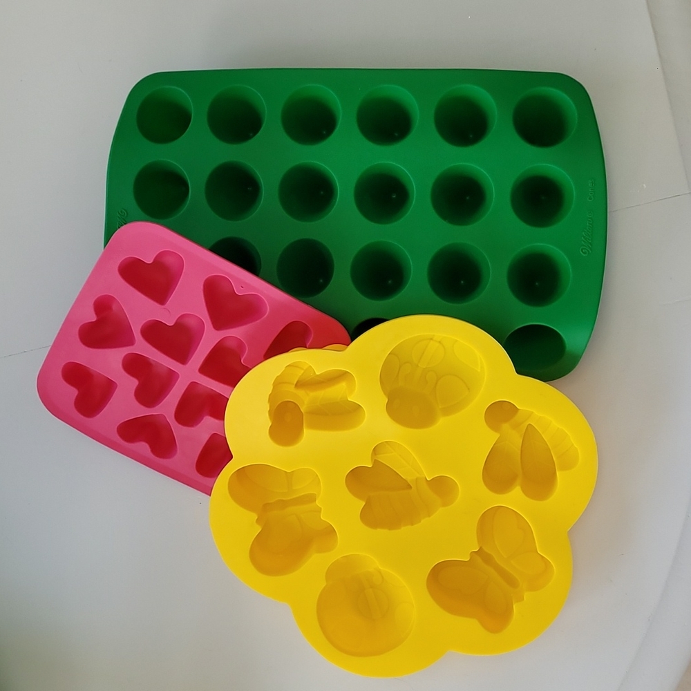 Lot of silicone molds